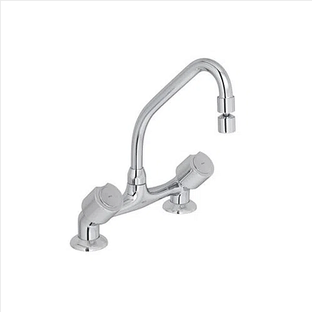 MISTURADOR DECA COZINHA MESA BICA MÓVEL 1256C40 TAR CROMADO