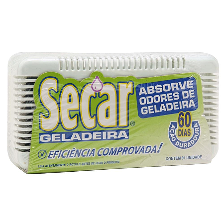 ABSORVEDOR ODORES GELADEIRA SECAR