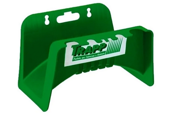 SUPORTE PARA MANGUEIRA TRAPP PLÁSTICO VERDE