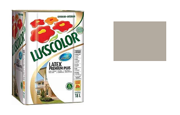 TINTA LATEX LUKSCOLOR PREMIUM 18 LITROS GELO