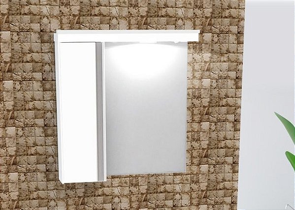 ESPELHEIRA FIMAP DUBAI 060 BRANCO