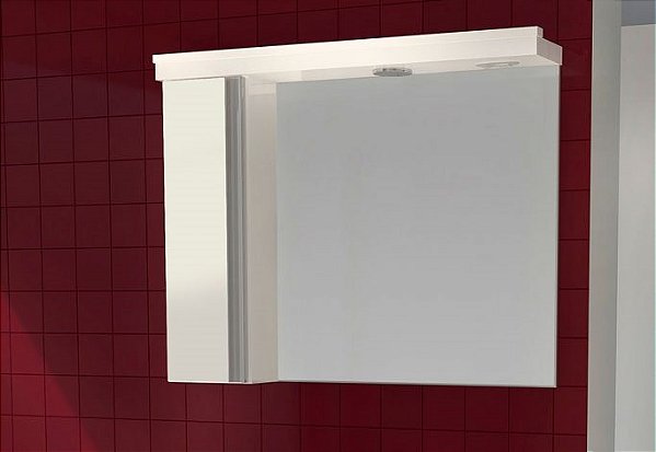 ESPELHEIRA FIMAP DUBAI 0.80 BRANCO