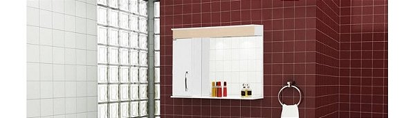 ESPELHEIRA MONACO 1 LÂMPADA LED 79.5CM AY