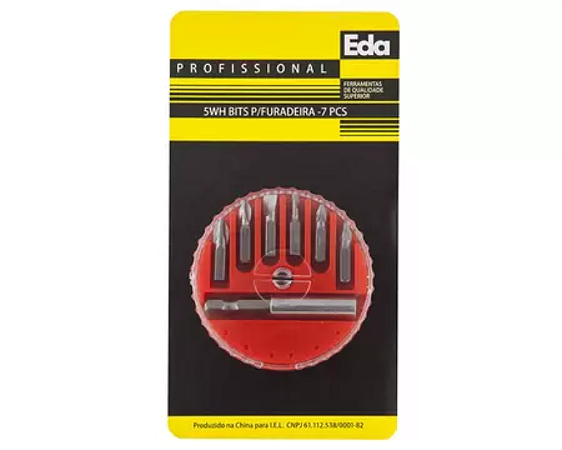 JOGO BITS IMPORT EDA COM 7 PEÇAS