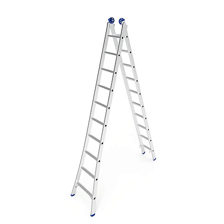 ESCADA ALUMÍNIO EXTENSIVA 12 DEGRAUS ELOFLEX