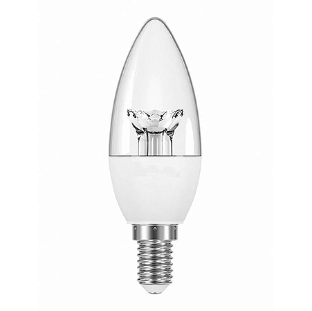 LÂMPADA VELA LED E-14 5W BRANCO FRIO 6000K ROHS CE