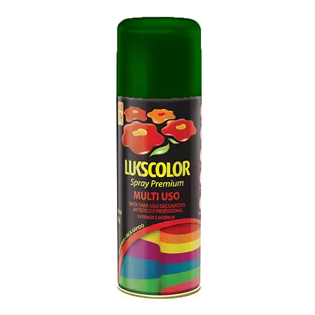 TINTA SPRAY LUKSCOLOR VERDE BRILHANTE