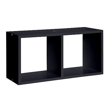 NICHO 1,2 PRETO 48X24,5X15CM ME LEVE PRAT-K