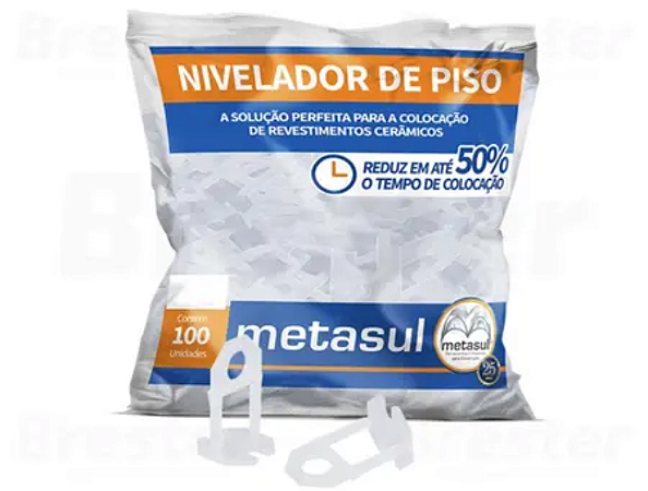 ESPAÇADOR NIVELADOR 1MM COM 100 METASUL