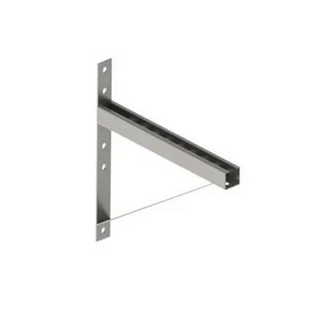 MAO FRANCESA REFORÇADA 38X38MM PARA PERFILA