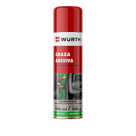 GRAXA ADESIVA WURTH 300ML/200GR