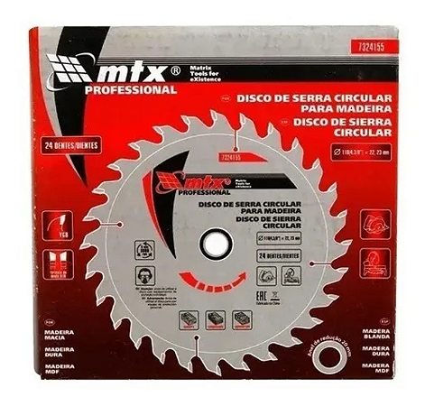 SERRA CIRCULAR WIDEA 110MM 24D MTX