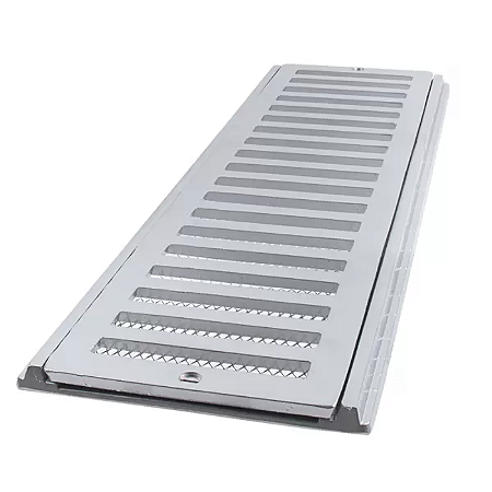GRELHA LEVE COM PARAFUSO COM TELA 20X100CM