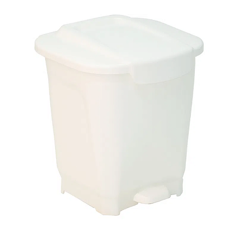 LIXEIRA T-FORCE BRANCO 50 LITROS