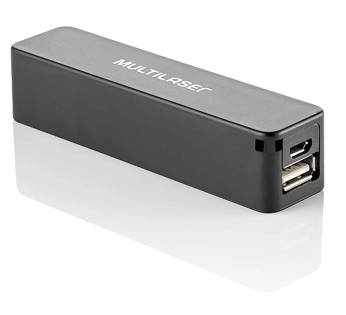 CARREGADOR PORTÁTIL POWER BANK MULTILASER