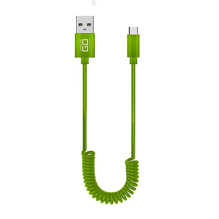 SMARTOGO CABO ESPIRAL 1.2M MULTILASER VERDE
