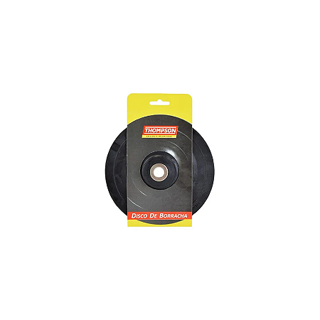 DISCO BORRACHA 4.1/2 115MM THOMPSON