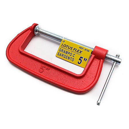 GRAMPO COM SARGENTO 5" FLEX LOTUS