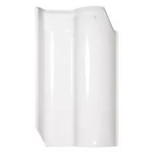 TELHA ESMALTADA VILHENAGRES 2 FACE BRANCO