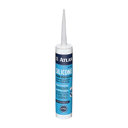 SILICONE TRANSPARENTE 270G ATLAS
