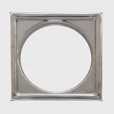 CAIXILHO INOX QUADRADO 10X10