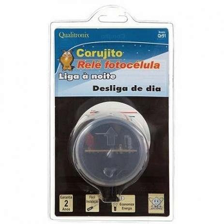 RELE FOTO CÉLULA CORUJITO QUALITRONIX