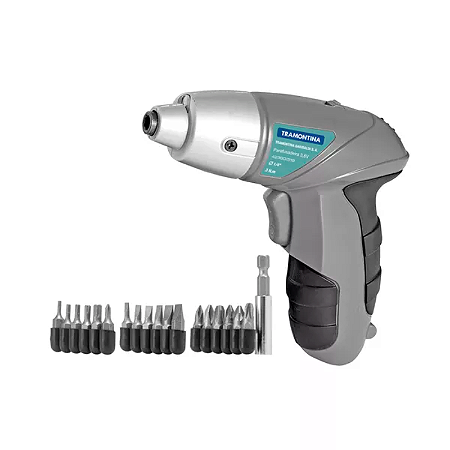 PARAFUSADEIRA TRAMONTINA  BATERIA NI-CD 3,6V  21PC