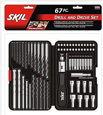 JOGO SKIL 67 PEÇAS PONTA E BITS