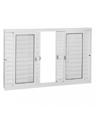 VENEZIANA CRV IDEAL SEM GRADE 150X120X12CM BRANCA