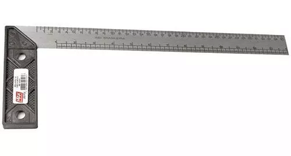 ESQUADRO MAX CABO PVC 30CM