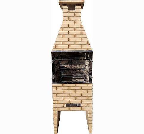 CHURRASQUEIRA BOI GRILL 65 TIJOLINHO MESCLADO REF1134