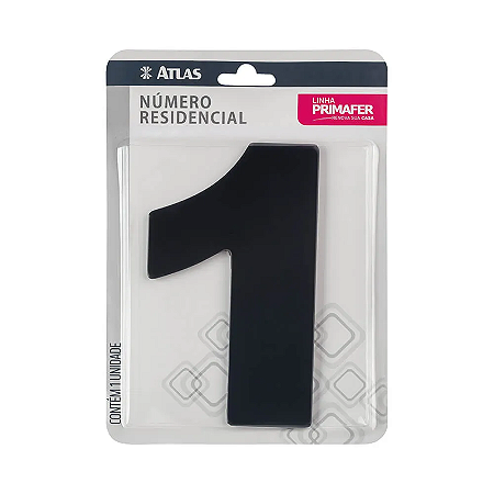 NUMERO ATLAS ACM PRETO N° 1