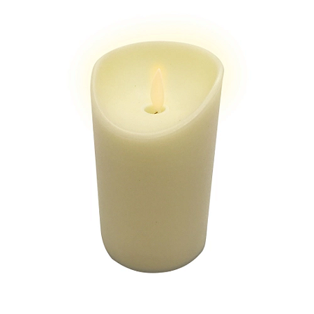 VELA LED DECORATIVA CHAMAS MÓVEL 12,5CM P TASCHIBRA