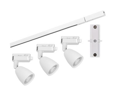 KIT TRILHO DIRECT LED 3000K BRANCO