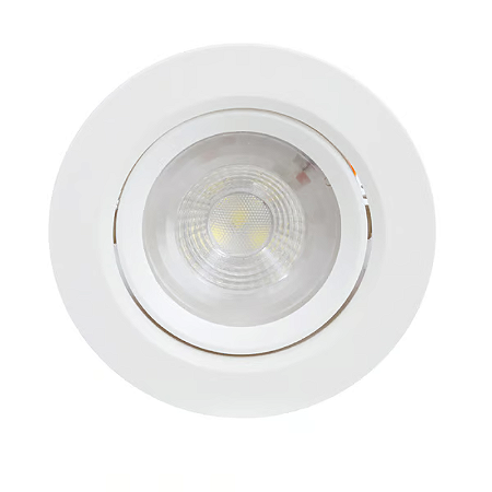 SPOT EMBUTIR REDONDO LED 6W LUZ BRANCA FRIA LYZ