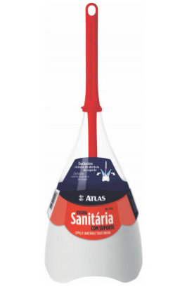 ESCOVA SANITÁRIO ATLAS PLÁSTICO ATLAS