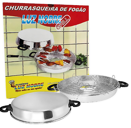 CHURRASQUEIRA LUIZ NOBRE DE FOGÃO CX LUX
