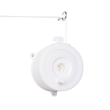 VARAL DE PAREDE SECALUX STICK BRANCO COM CORDA