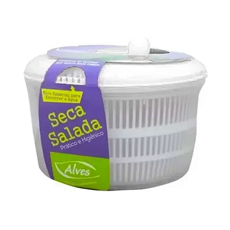 SECA SALADA 4,5 LITROS ALVES BRANCO