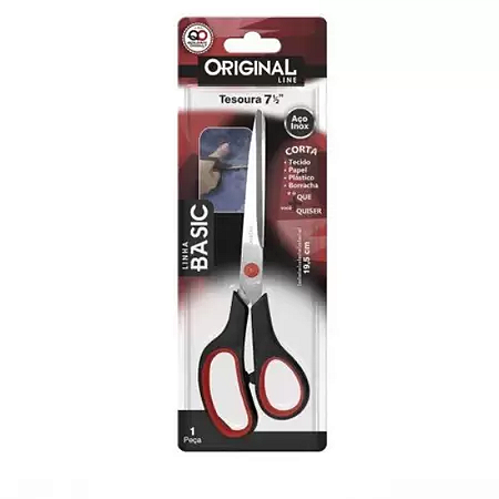 TESOURA 7 1/2 19.5CM BASIC ORIGINAL