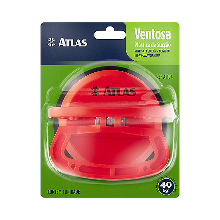VENTOSA ATLAS PLÁSTICA DE SUCCAO