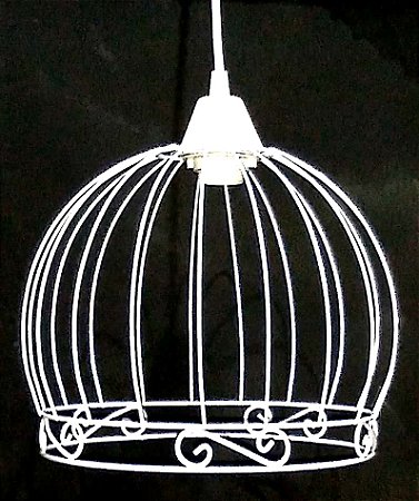 PENDENTE COROA MEDIA BRANCO 33/58