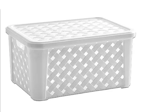 CESTO ORGANIZADOR RATAM PEQUENO BRANCO