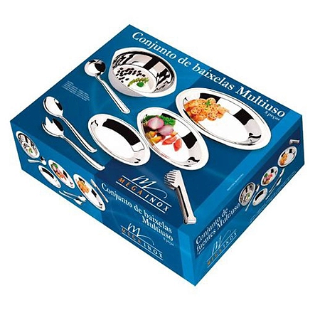 CONJUNTO DE BAIXELAS 8 PEÇAS