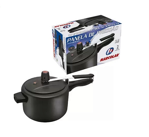 PANELA PRESSÃO PRESTIGE 4,5 LITROS ANTI-ADERENTE PRETO