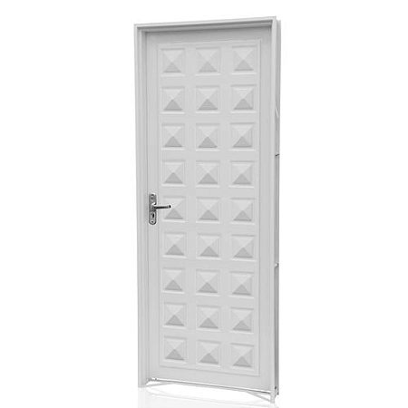 PORTA CRV ALMOFADADA 84X215 CORTEN DIREITA