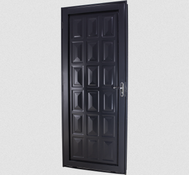 PORTA ACIAÇO ALMOFADADA 87X215 R12 DIREITA