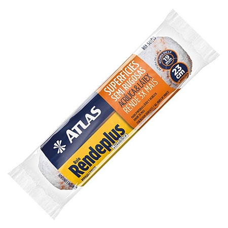 ROLO PINTURA RENDEPLUS MICRO 23CM ATLAS