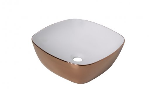 CUBA LEXXA APOIO ROSE GOLD E BRANCO