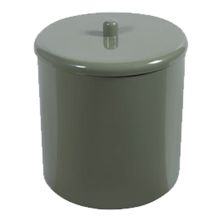 CESTO MULT COM TAMPA D.20X25CM ASTRA OLIVA